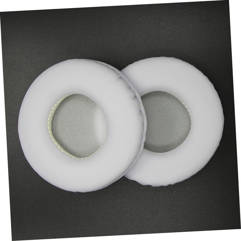 KOMBIUDA 1pair Convenient Headphone Replacement Cushions for Round Headsets Comfortable