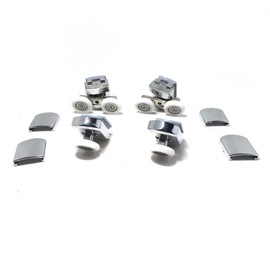 Set of 4 Shower Door Rollers Runners Wheels PULLERS(Roller Diameter 23mm)