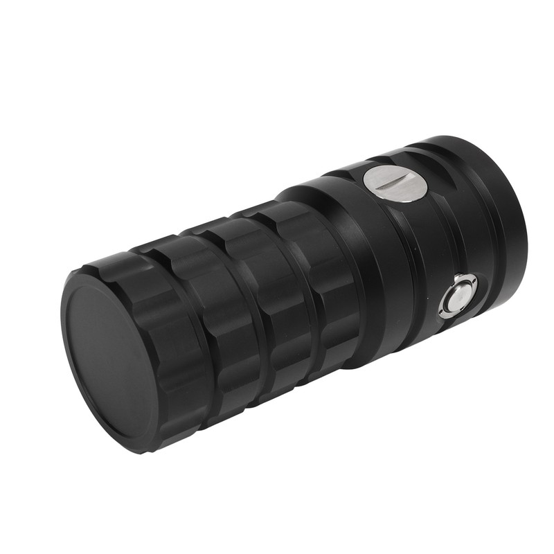 Diving Flashlight Super Bright Flashlight 18000LM Aluminum Alloy IPX8 Waterproof