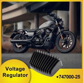 74700025 Voltage Regulator Rectifier For Harley Davidson 2017-2024 FLRT Freewheeler, 2017-2023 Touring Series(Except 2023 FLHXSE CVO Street Glide & FLTRXSE CVO Road Glide)