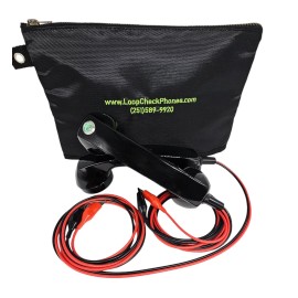 Loop Check Phones Electrician Continuity Test Phone Set ES001-N optional MAGNETS - ES001-NB5