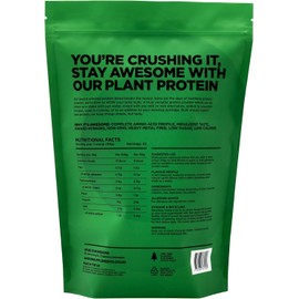 Awesome Supplements - Awesome Protein Vanilla - 1KG Vegan & Organic High Protein Powder - Low Calorie, Low Sugar
