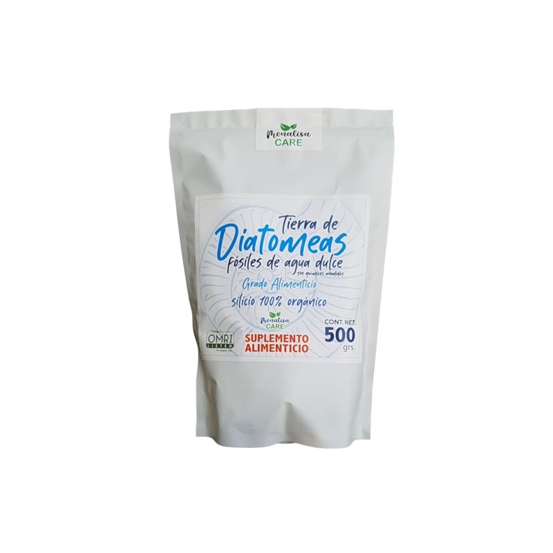Zeolita Clinoptilolita Organica Micronizada 500 grs + Diatomeas 500grs Calidad