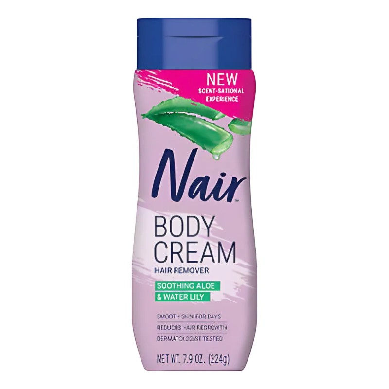 Crema Depilatoria Nair Con Aloe Vera Piel Suave Vello Grueso