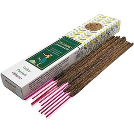 Vijayshree Happiness Natural Incense Sticks - Satisfaction of Our Goals, Wishes and Purposes - 12 Packs of 25g