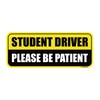 GEEKBEAR Student Driver Car Magnet - Colorful, Reflective, Weather-Resistant -