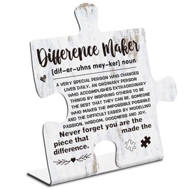 Difference Maker Gifts Thank You for Leader Boss Women Best Mom Mentor Coach Manager Coworker Employee Teacher Never forget Appreciation Gifts,Signs & Plaques xpp240