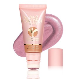 Nekoogirl Liquid Blush, Cream Blush for Cheeks, Matte Natural Blush, Lightweight, long-lasting, highly pigmented formula blushes for women. (#05 shimmer, 25ml)