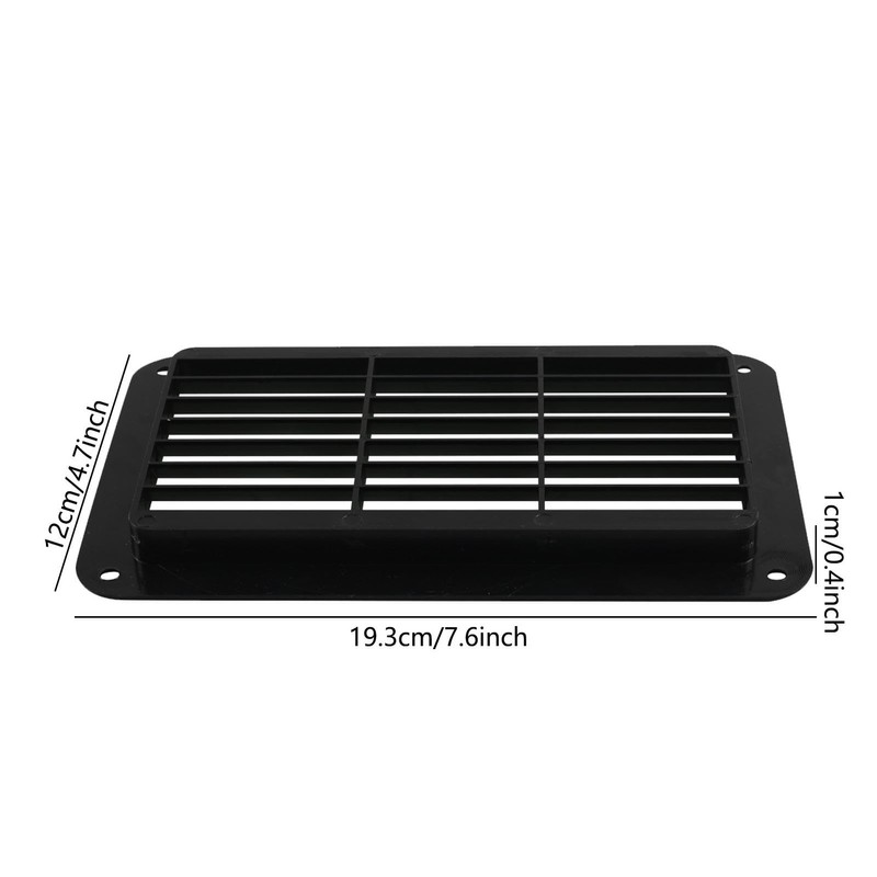 Trailer Roof Ventilation Panel - Vent Cover Louvered Vent |