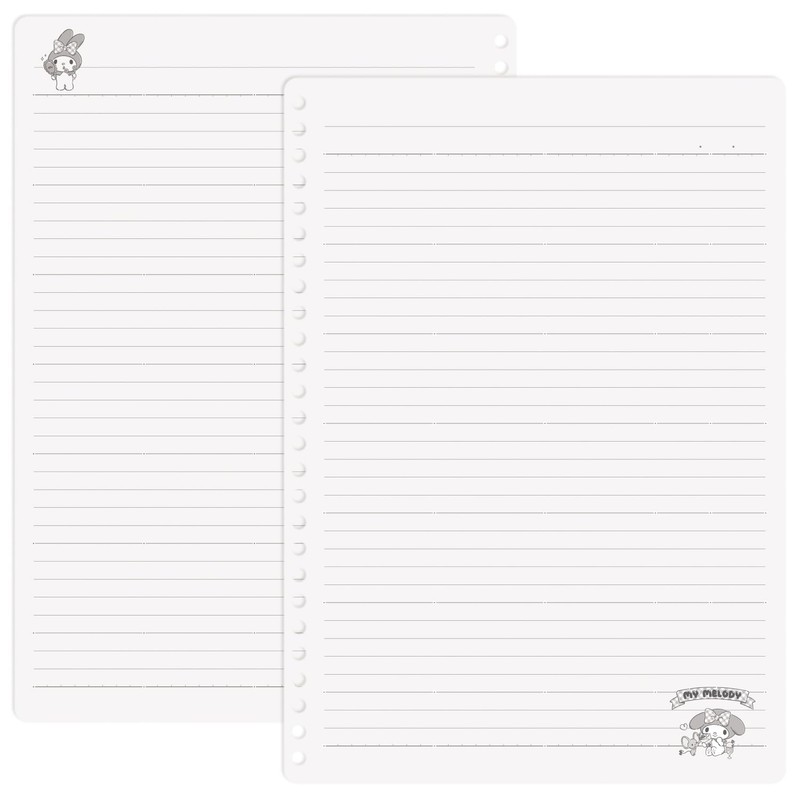 Mplan Sanrio Characters Loose Leaf B5 My Melody 001662-53