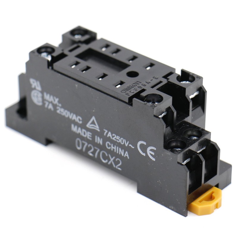 Heschen Gereral Purpose Relay, MY2N-GS (MY2NJ), 24VDC Coil, LED Display,