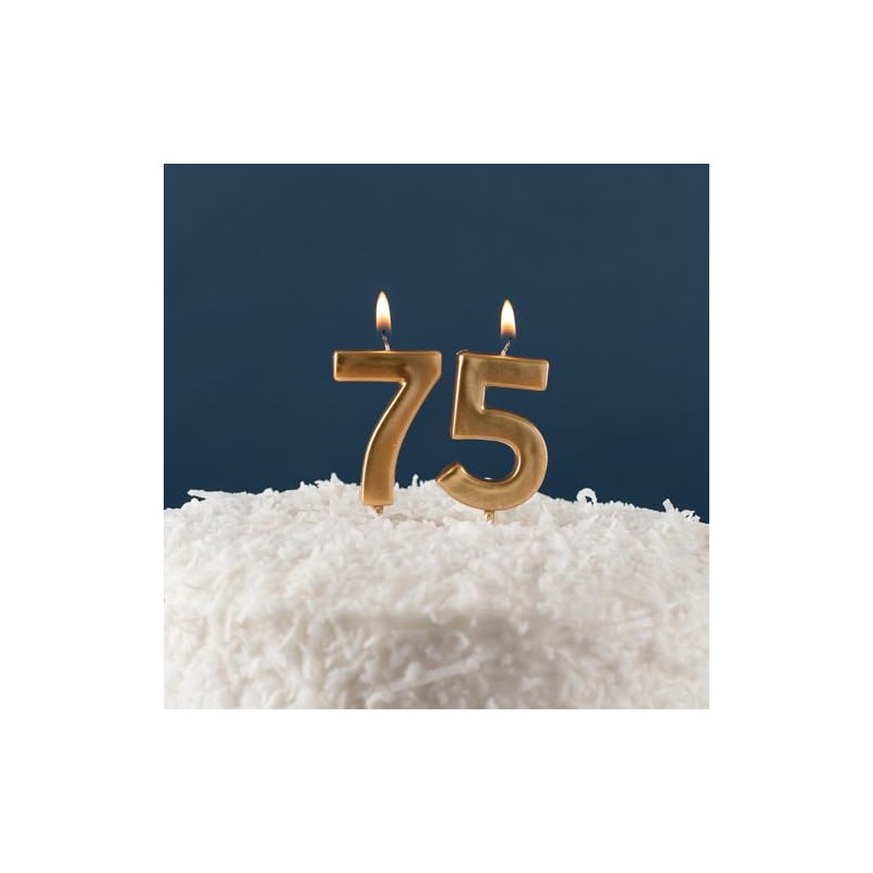 Caspari Number Birthday Candle 3-1 Per Package