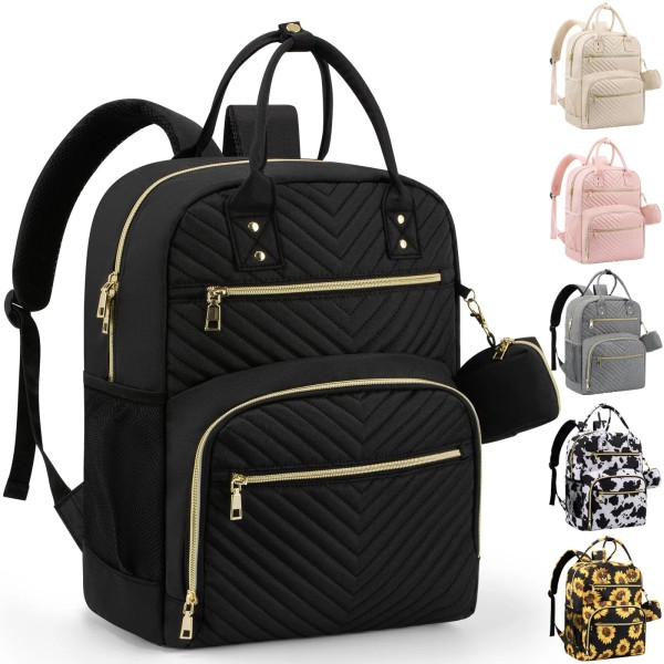 Pritent New Bag Backpack,Baby Essentials Diapers with Pacifier Case,Multipurp