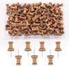 AIEX 100 Pieces Wood Push Pins Map Push Pins Map