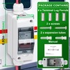 CNLonQcom 63 Amp Solar Disconnect Switch DC500V Circuit Breaker AC