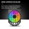Jungle Leopard KF620-DGT CPU Air Cooler, Dual ARGB PWM Fans,