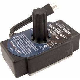 Zerostart 3400017 Portable Electric Heat Magnet Heater for Transmissions, Oil Pans and Small Engines | Magnetic Engine Block Heater | CSA Certified | 120 Volts | 200 Watts