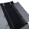 Portable Jewelry Roll Untangled Secure Necklace Travel Storage Bag Displays