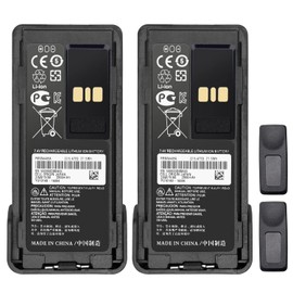 DDONG PLUS (2PCS) PMNN4489 Battery PMNN4489A Battery [Upgraded] for Motorola IMPRES ATEX APX900 DGP5050ED GP5550E GP328D+ GP338D+ DGP8050E DGP8550E DP4801E XIRP8600I XIR P8668I XIR P6600i Batteries