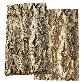 kathson 2PCS Thicker Cork Tile Background Bark 11.6”Lx7.7”Wx0.5”H Reptile Tank Backgroun Terrarium Background Natural Reptile Climbing Mat for Spider Gecko Lizard Chameleon Bearded Dragon Turtle Snake