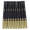 10pcs Metallic Marker Water Based Ink Round Tip Strong Covering