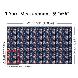 Feelyou Baseball Waterproof Outdoor Fabric 2 Yards Baseball Sports Game Fabric by The Yard Baseball Lover American Flag Upholstery Fabric for Chairs Baseball Ball Room Decor DIY Reupholstery Fabric