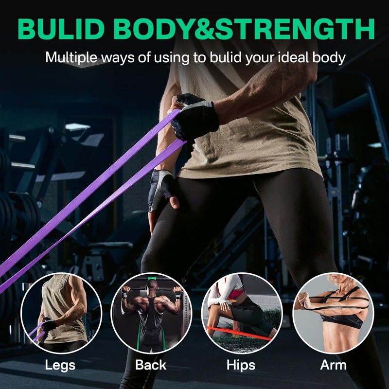 Resistance Bands- Pull Up Assist Resistance Exercise Bands Exercise Loop