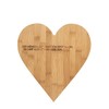 Räder Heart Chopping Board "Der Mensch lebt ...