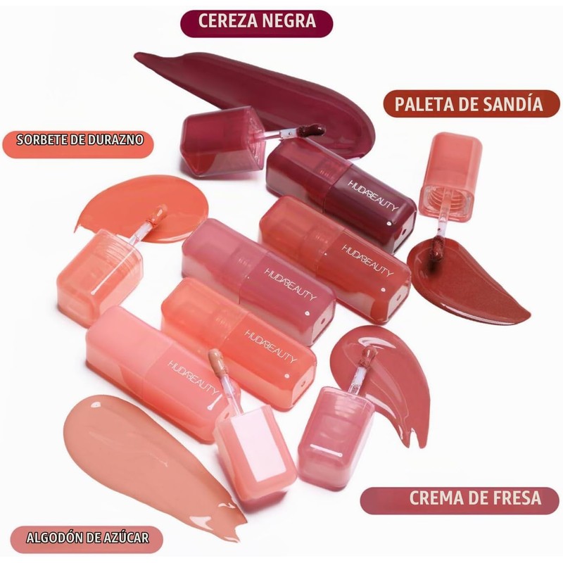 Rubor Líquido Huda Black Cherry 0,15 fl oz – Brillo
