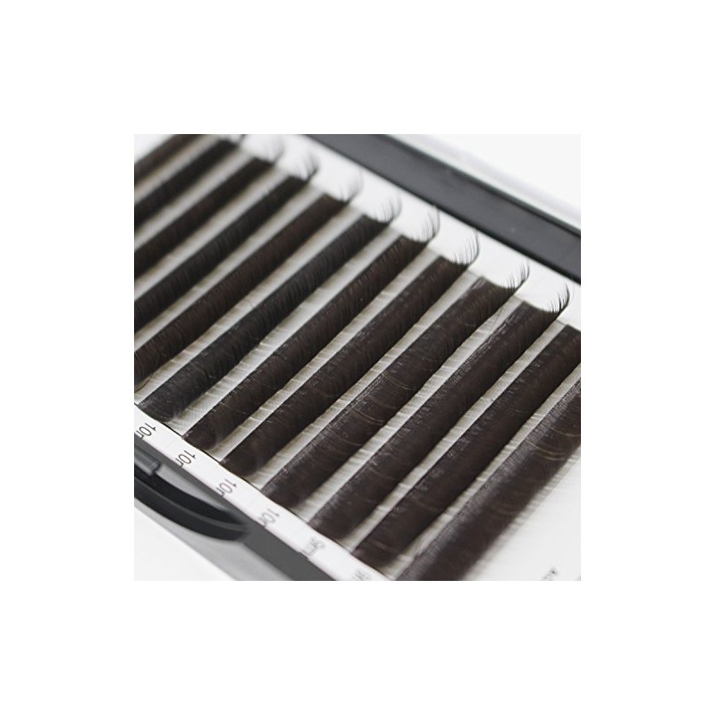 Scala Thickness 0.10mm C Curl Light Brown/Dark Brown/Black-Brown False lashes