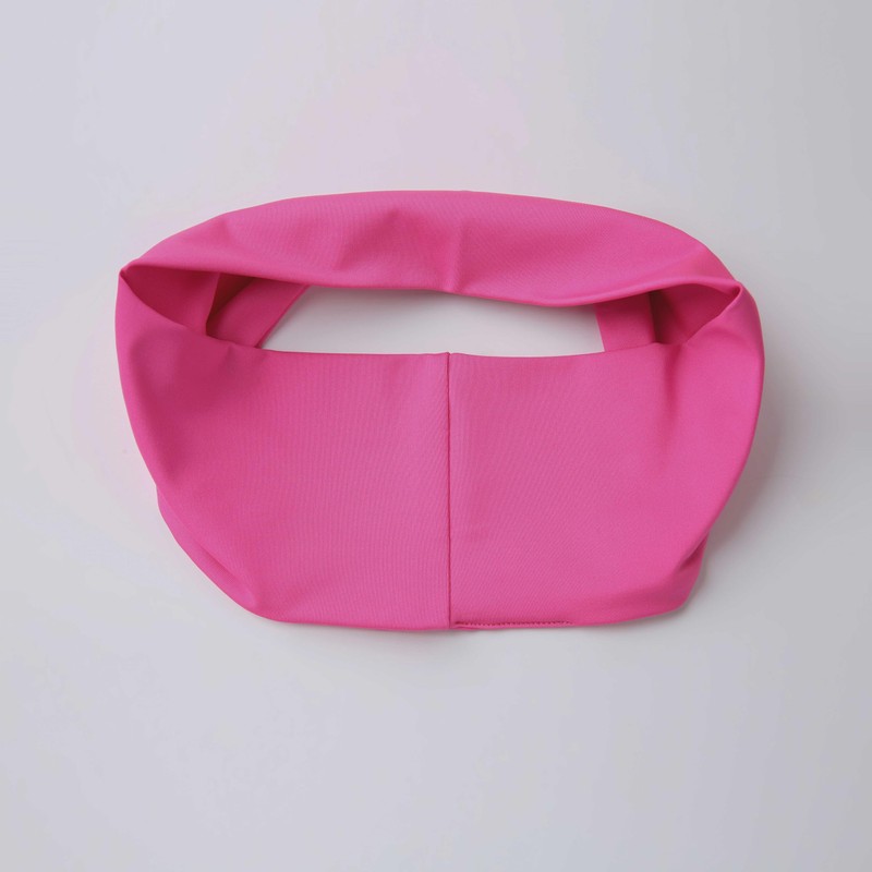 Hair Band, 3.5 inches (9 cm) wide, rich colors, smooth,