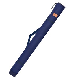 Fishing Rod Bag, 47.2 inches (120 cm), Portable Rod Case, Multifunctional, Fishing Rod, Fishing Gear, Umbrella, Storage, Portable, Foldable, Blue
