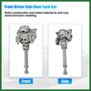 Motoforti 1 Set Front Door Lock Cylinder Set Kit with
