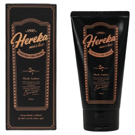 헤레카 텍스쳐크림 웨트 포마드 컬크림 머스크엠버향, 150ml, 1개 Hereka Texture Cream Wet Pomade Curl Cream Musk Amber Scent, 150ml, 1 piece