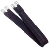 Kerbl Saddle Girth, Padded, Roller Buckles, Cotton Strap, Black, 100-140