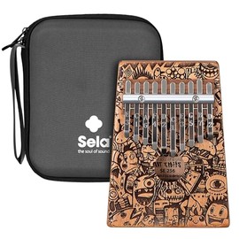 Art Series Kalimba 10 Little Monster Laser