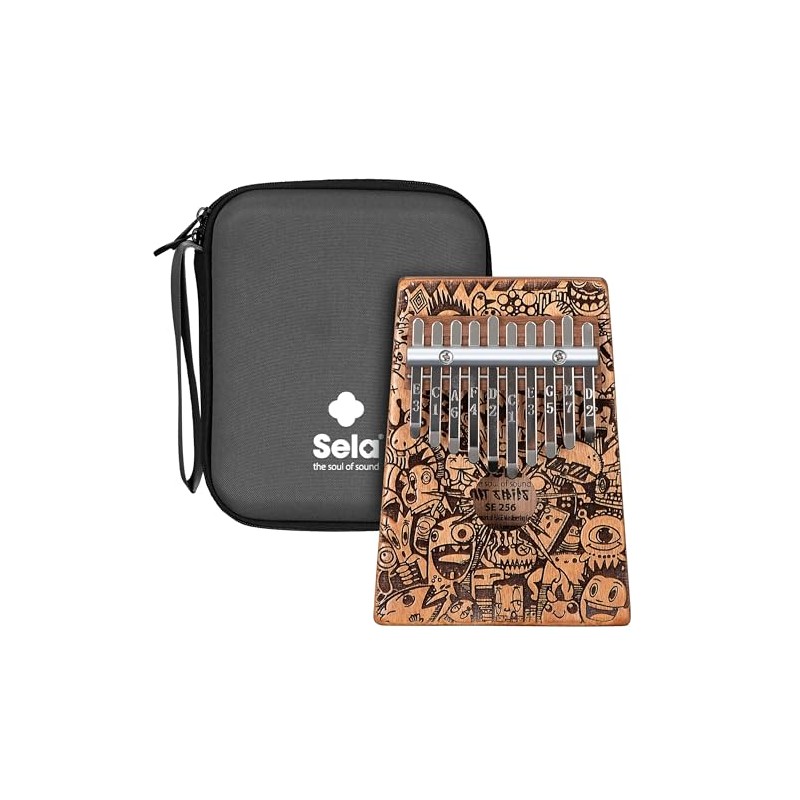 Art Series Kalimba 10 Little Monster Laser