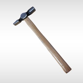 Dunnet Tools Traditional Cross Pein Hammer with Wooden Handle - Durable Carbon Steel Head Camping Hammer Lightweight Pin Hammer Use Shaft for Small, Pin, Panel, Tack, and Nails Clip (20mm)…