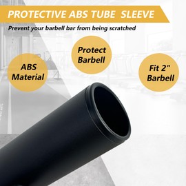 Lovind T Bar Row Landmine Attachment for 2" Olympic Bars,360 Degree landmine Base with Bar Protective Plastic Tube Sleeve for Home Gym Workout (T Bar Row Landmine Attachment)