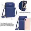 Bolso cruzado pequeño para teléfono celular, para mujer, bolso de
