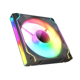 Cougar SC140-FB ARGB Single Infinity Mirror Design Beautiful ARGB Lighting 140mm ARGB Fan, Normal Rotation, Black Model [CF-SC140FB-RGB]