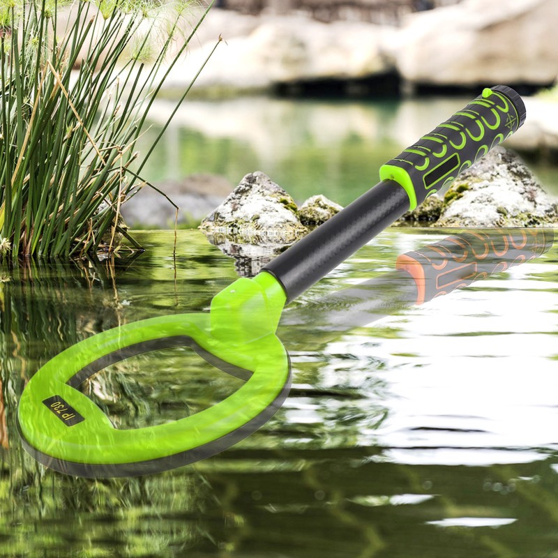 Underwater Metal Detector IP68 Waterproof 30m‑60m Handheld ABS Housing Gold