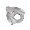 MINGZE Water Drop Shape Stainless Steel Cigar Cutter Super Sharp