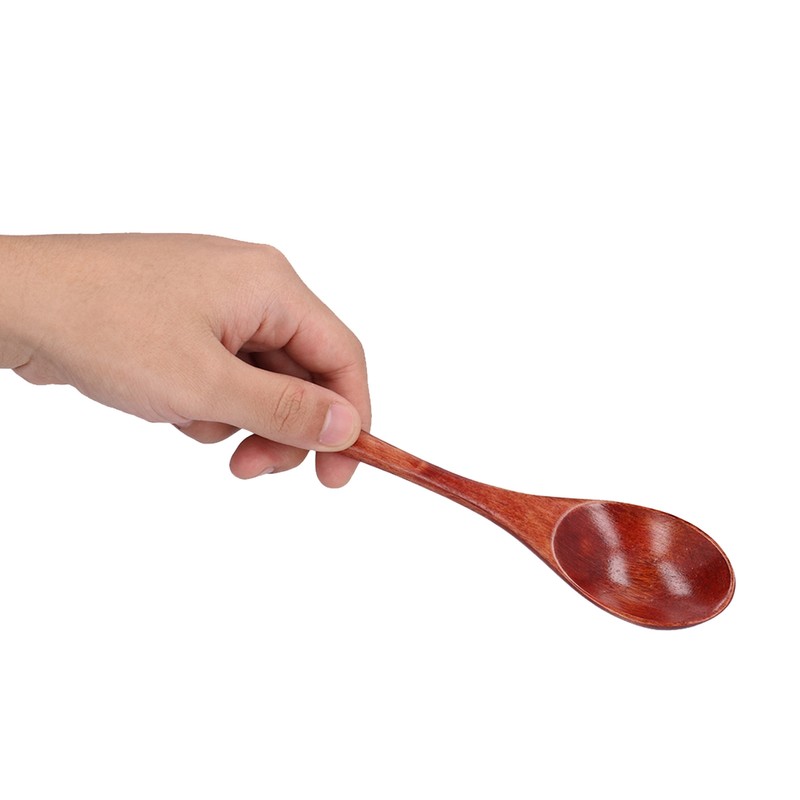 Wooden Tableware Set EcoFriendly Spoon Fork Reusable Hand Made Utensils