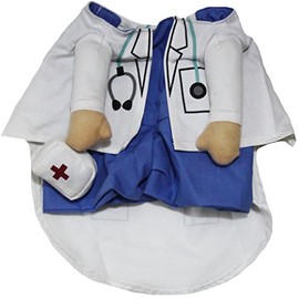 Petitebella Doctor Puppy Dog Costume (Medium)