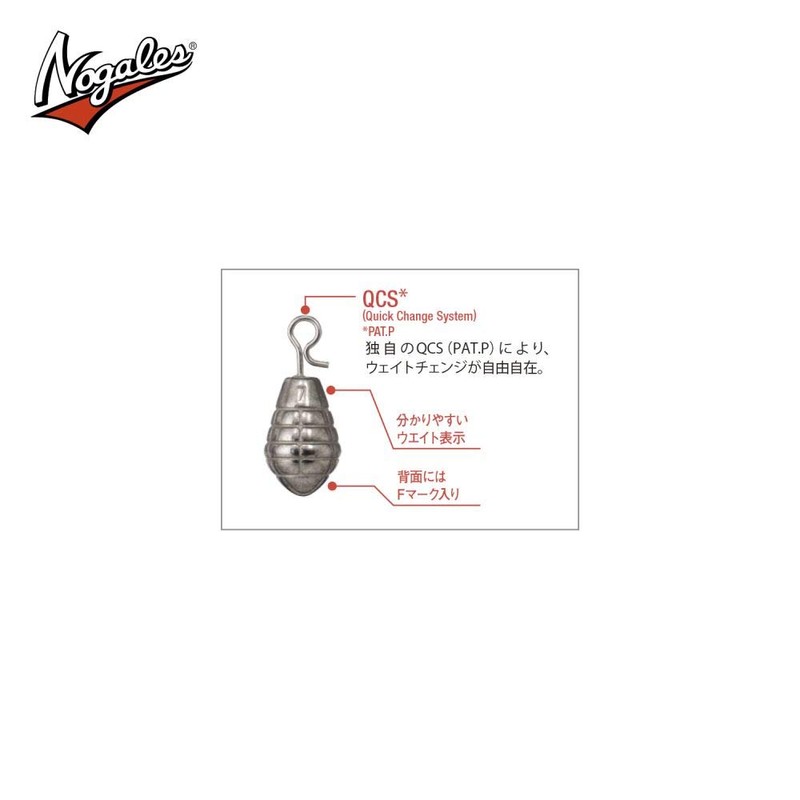 VARIVAS Nogales Sinker TG Grenade Quick Changer, 0.03 oz (0.9