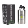 64oz Insulated Pickleball Water Bottle with Logo Pickleball Addict. By