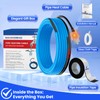 MAXKOSKO 30Feet Water Pipe Heat Trace Kit with Thermostat for