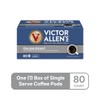 Victor Allen's Coffee Italian Roast, Dark Roast, 80 Count, Single