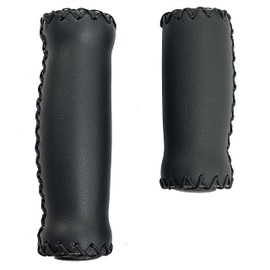 VLG-617-3A VLG-617-3A Velo Bicycle Grip [Barrel Shaped Grip] Black 5.0 inches (127 mm/92 mm) Long & Short